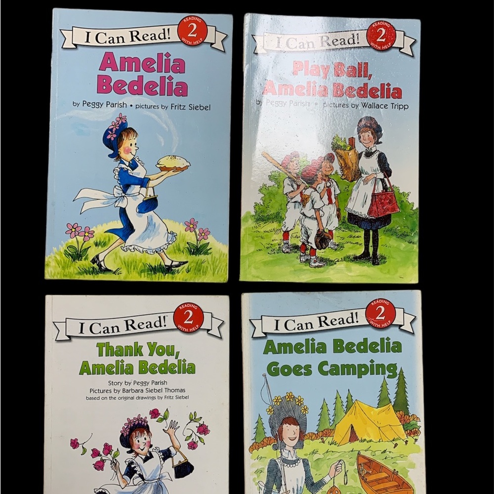 Set of 4 - Amelia Bedelia I Can Read Books - Level 2